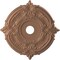 Ekena Millwork Attica Thermoformed PVC Ceiling Medallion Fits Canopies up to 7 3/4-in., Aged Copper CMP22ATCAC - alternate 1